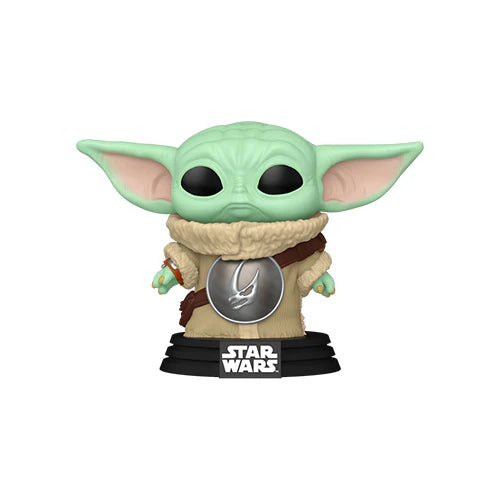 Pop! Star Wars The Mandalorian & Grogu Grogu w/Mudhorn Chest Armor