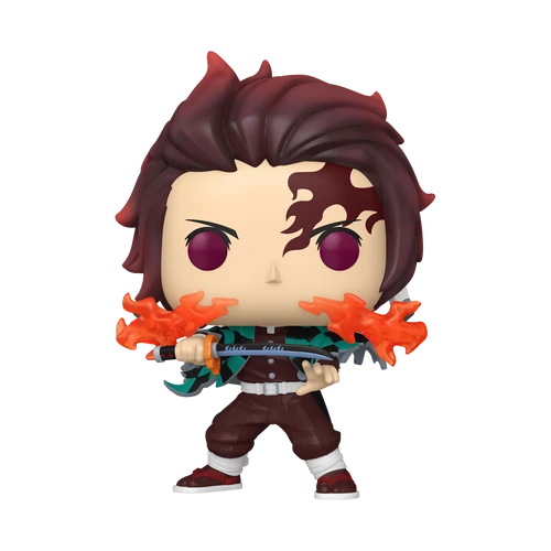 Pop! Animation Demon Slayer Tanjiro Kamado Fire Breathing