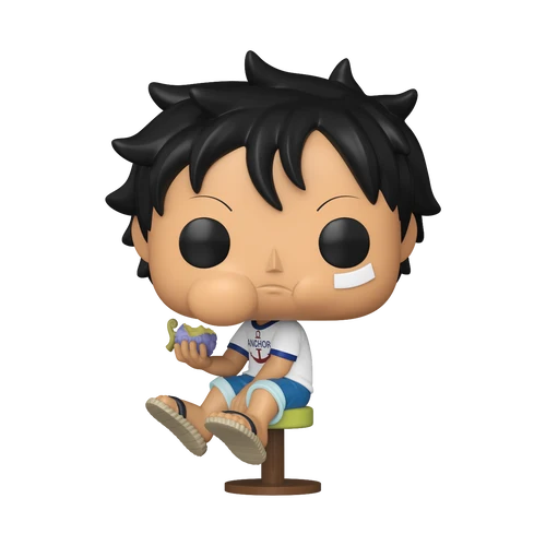 Pop! Animation One Piece Monkey D Luffy Kid Eating Devil Fruit International Exclusive