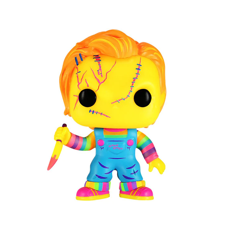 Pop! Movies Bride of Chucky Chucky Blacklight International Exclusive