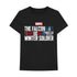 MARVEL COMICS FALCON & WINTER SOLDIER TEXT LOGO T-SHIRT