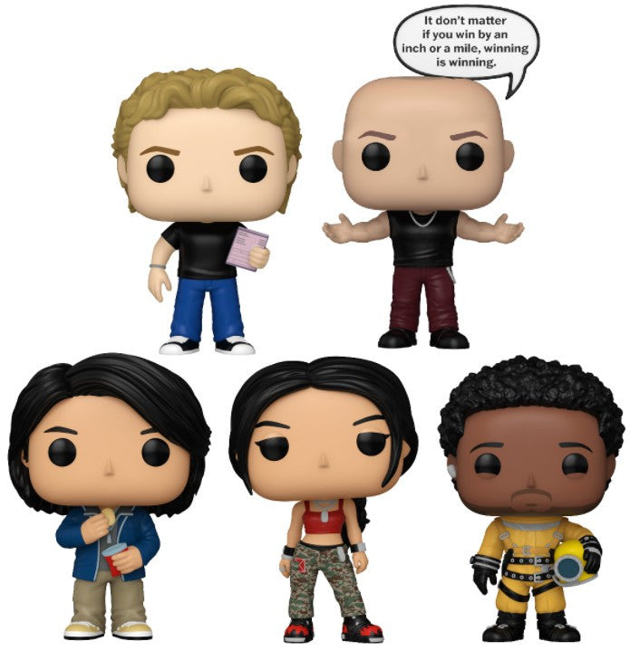 Pop! Complete Set 5 Fast & Furious