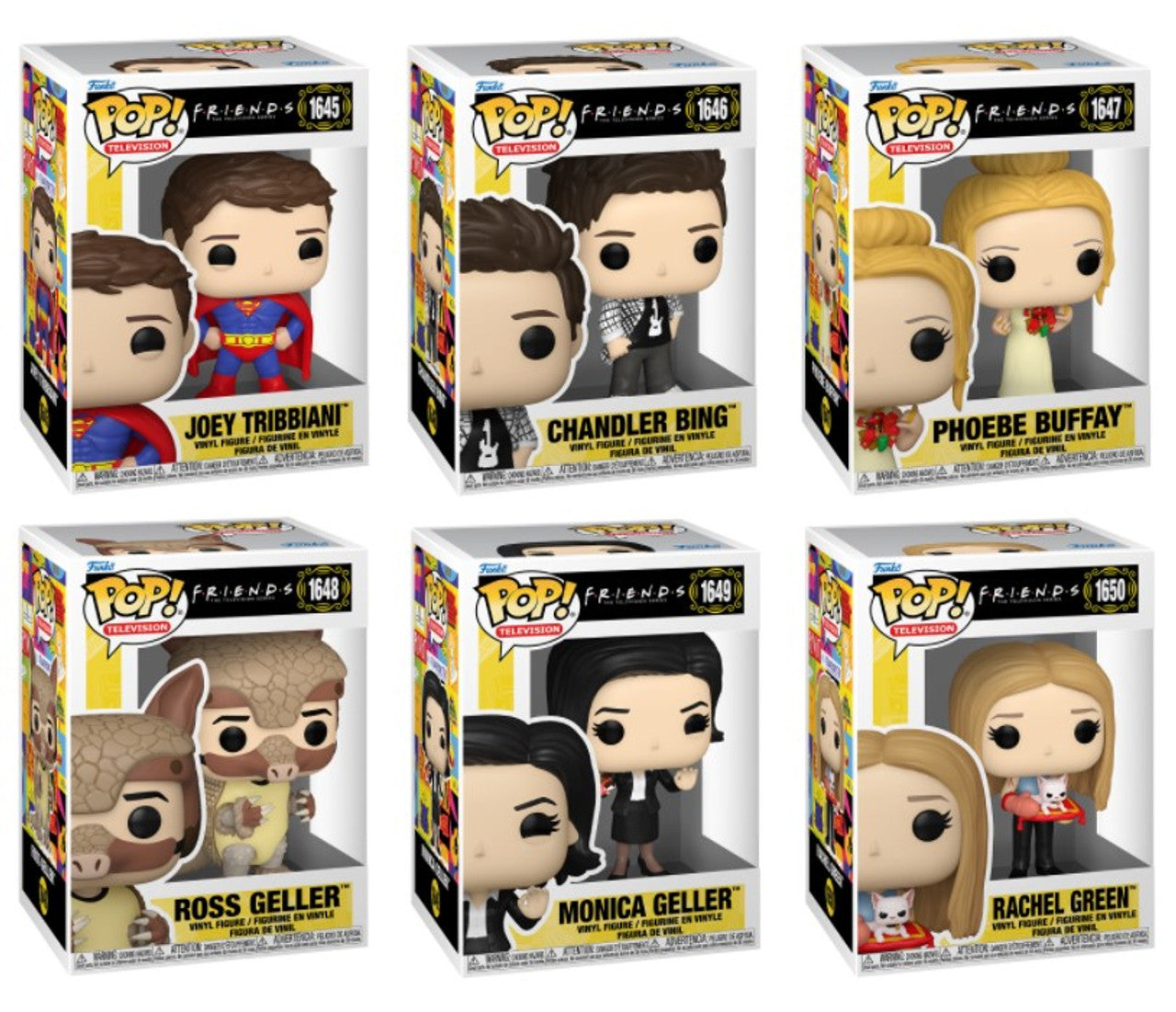 Pop! Television Complete Set 6 Friends