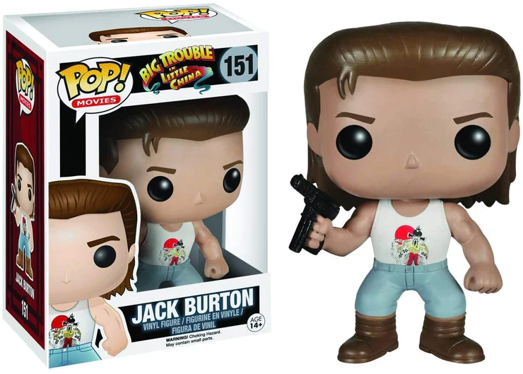 Pop! Movies Big Trouble in Little China Jack Burton