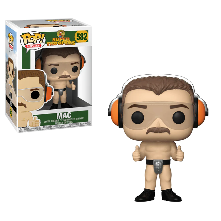 Pop! Movies Super Troopers Trooper MacIntyre Mac Womack