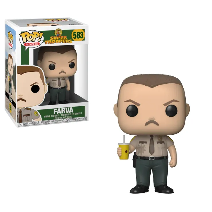 Pop! Movies Super Troopers Trooper Rodney Rod Farva