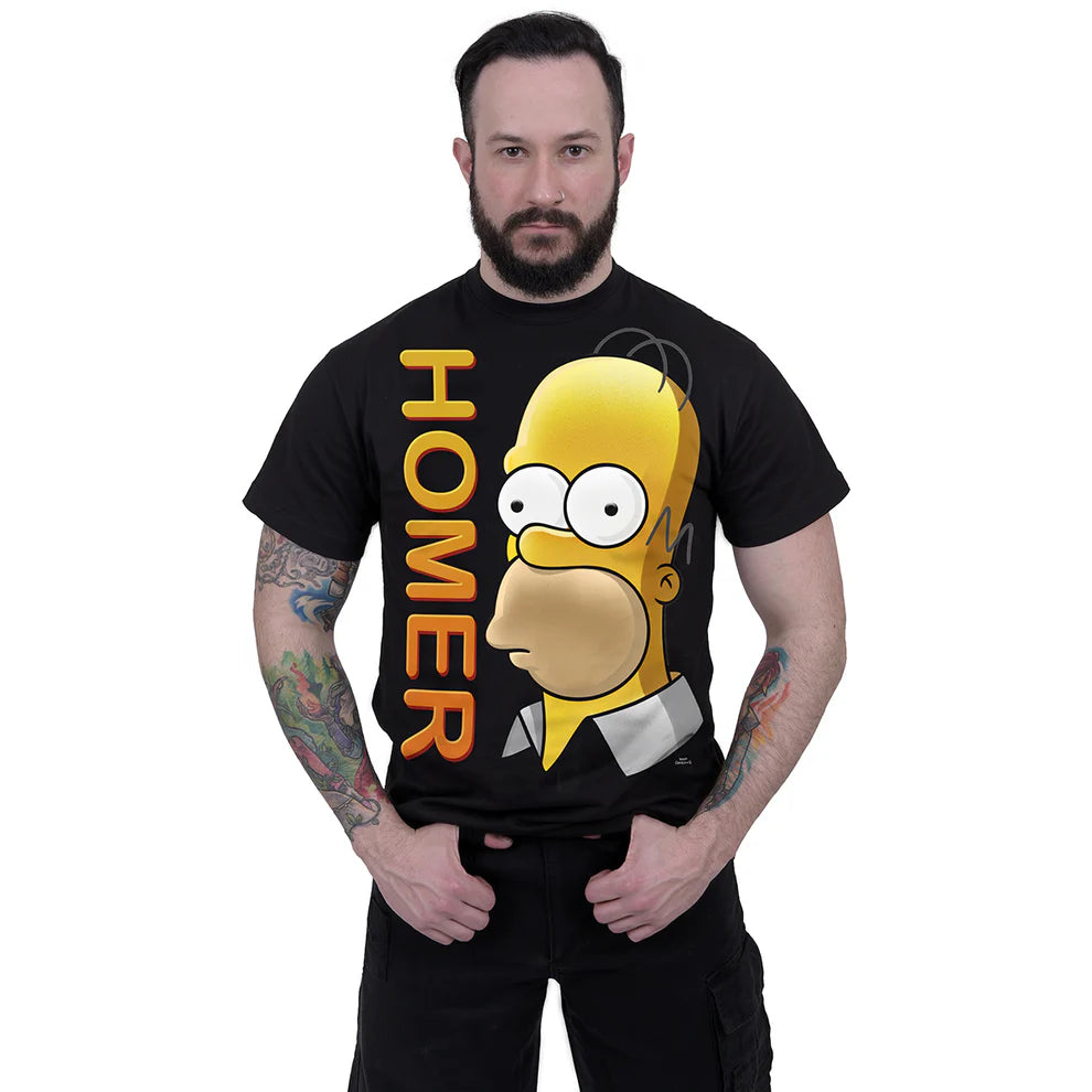 THE SIMPSONS BLACK HOMER PORTRAIT T-shirt
