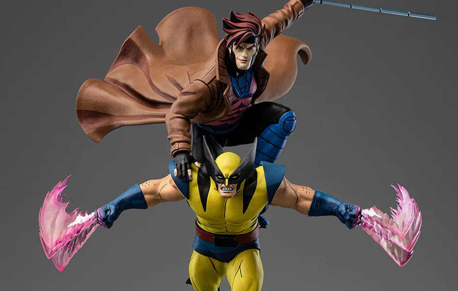 X-Men 97 1/10 Gambit & Wolverine Art Scale