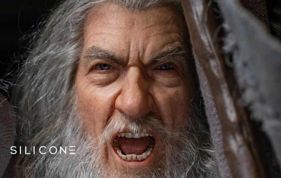 The Lord of the Rings GANDALF THE GREY 1/2 SCALE ULTIMATE SILICONE HEAD STATUE