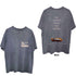 THE GODFATHER SLEEPS WITH THE FISHES BACK PRINT T-SHIRT