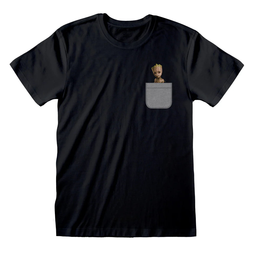 GUARDIANS OF THE GALAXY POCKET GROOT T-SHIRT