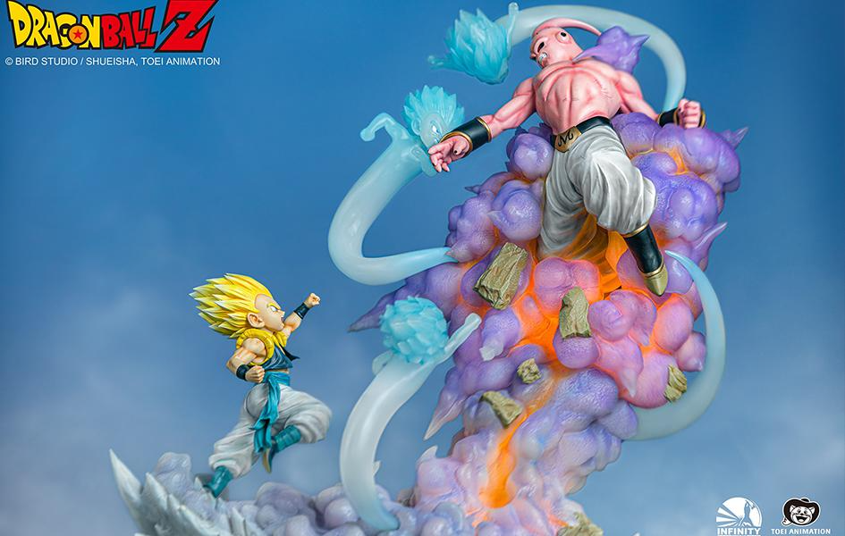 DRAGON BALL Z GOTENKS VS MAJIN BUU 1/6 STATUE