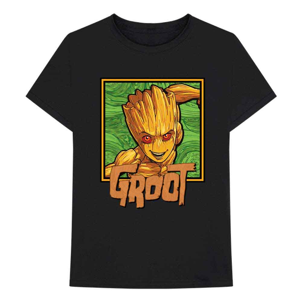 MARVEL COMICS I AM GROOT GROOT SQUARE T-SHIRT