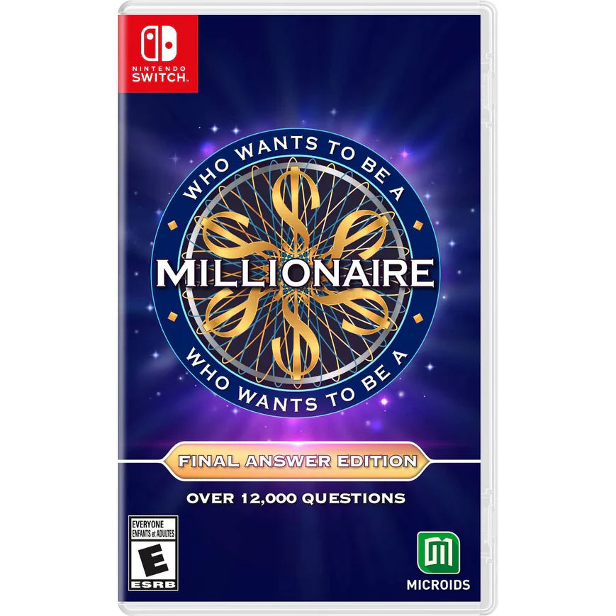 Who Wants To Be A Millionaire? Final Answer Edition Nintendo Switch