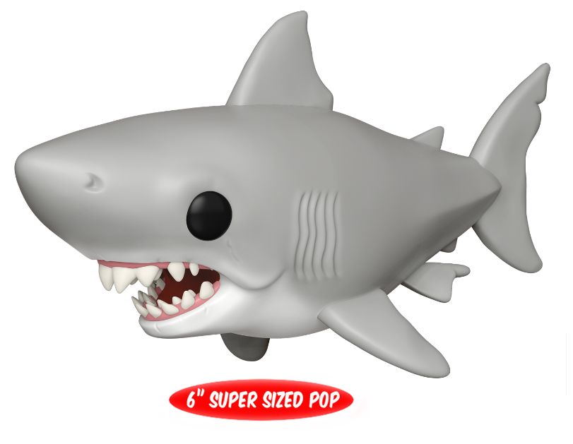 POP! Movies Jaws Great White Shark 6 Inch Vinyl Figure