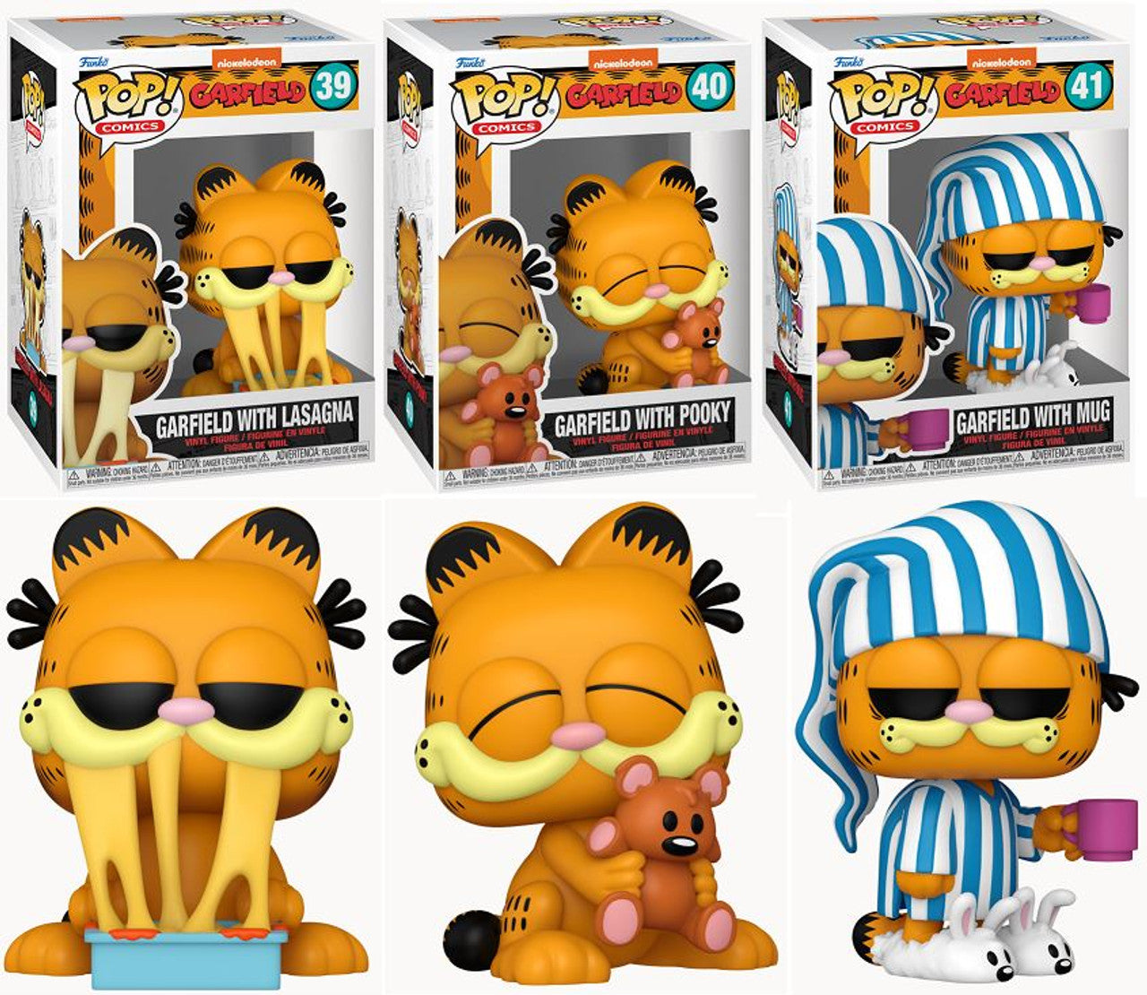 Garfield Pop! Series 2 Complete Set 3
