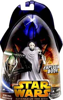 Star Wars General Grievous with Exploding Body Revenge of the Sith