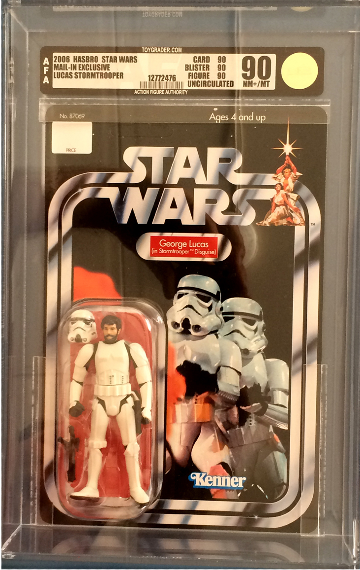Star Wars George Lucas Stormtrooper Disguise Mail-in Exclusive 2006