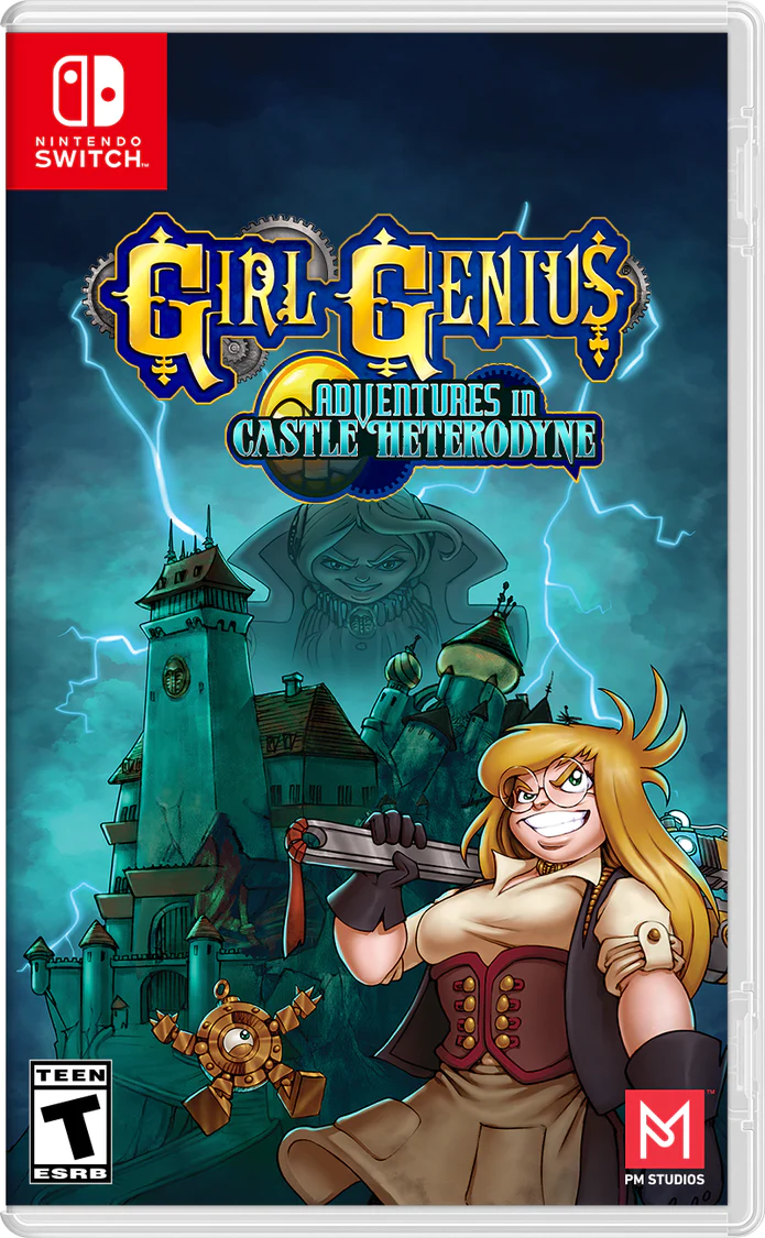 GIRL GENIUS: ADVENTURES IN CASTLE HETERODYNE [STANDARD EDITION] Nintendo Switch