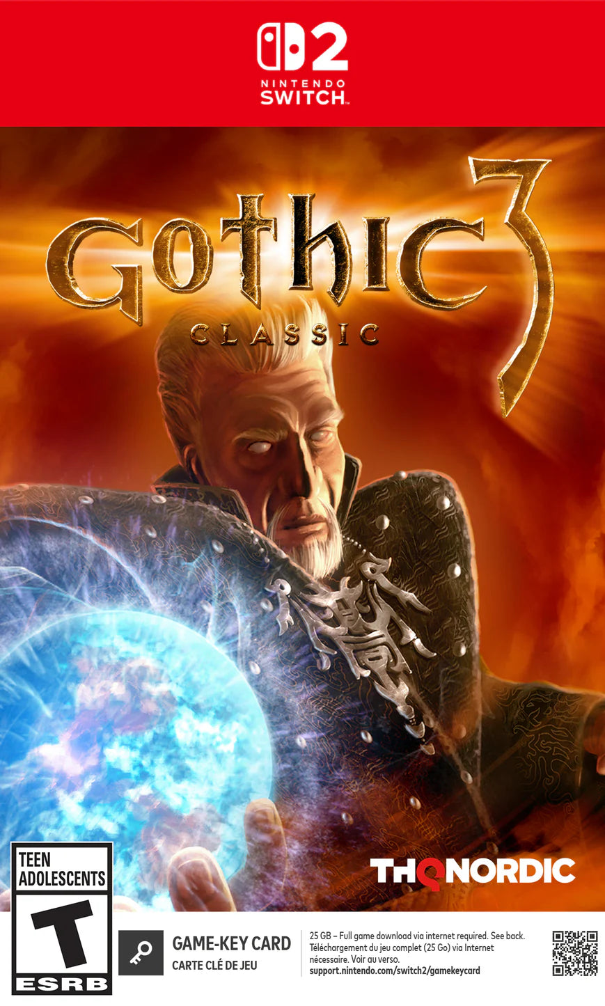 Gothic 3 Classic [Game-Key Card] Nintendo Switch 2