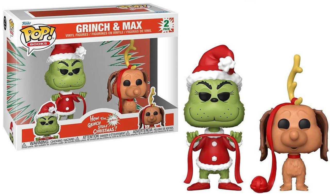 Pop! 2-Pack Grinch & Max How the Grinch Stole Christmas!