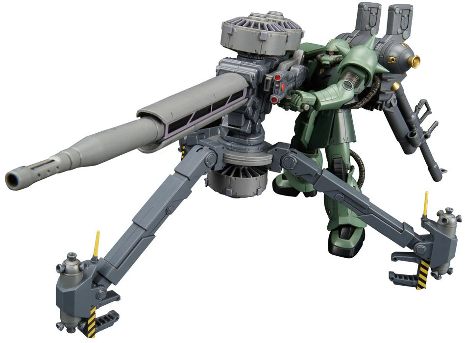 Gundam Ms-06 Zaku Ii + Big Gun Set Thunderbolt Version 1/144 Scale Kit
