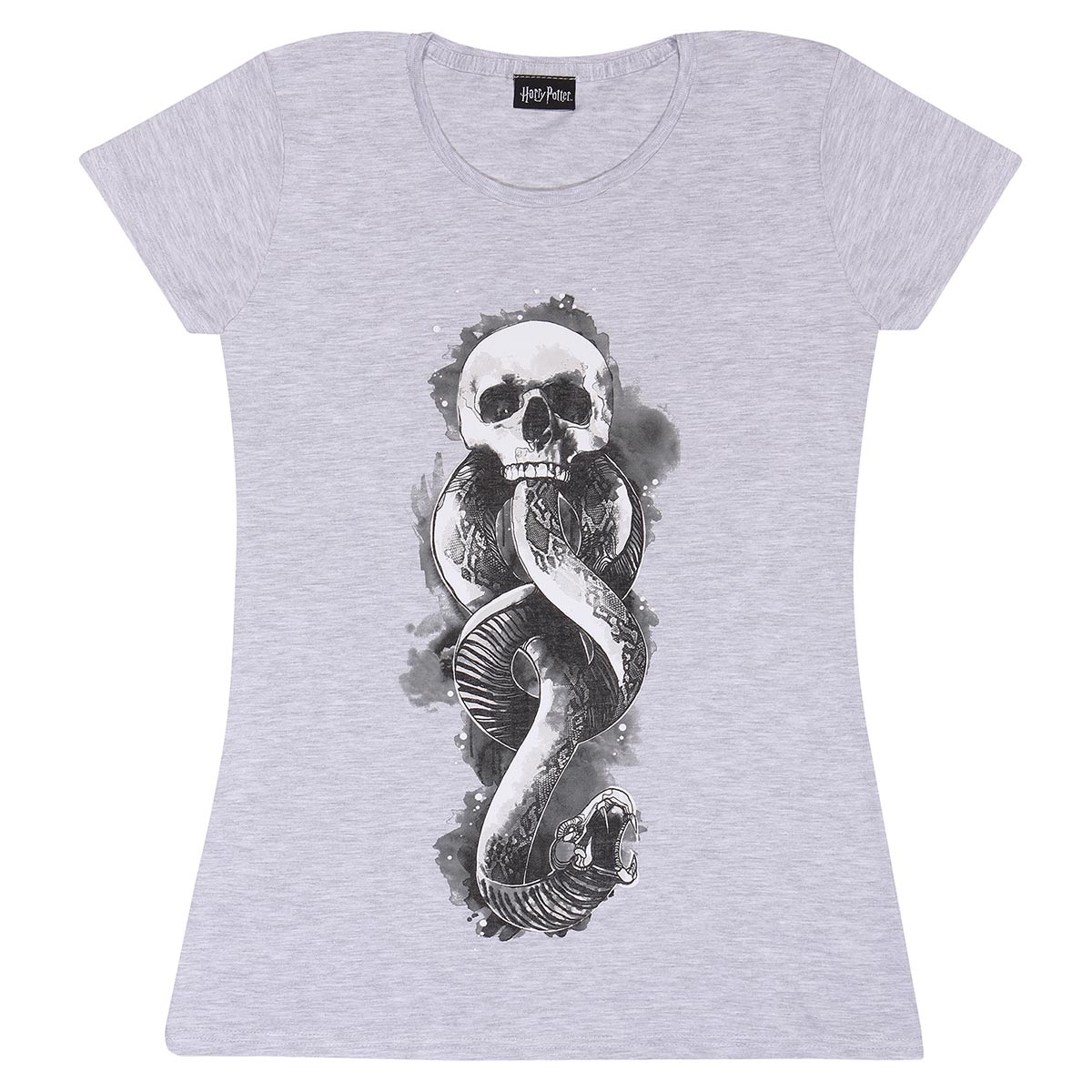 Harry Potter Dark Arts Snake Fitted T-Shirt