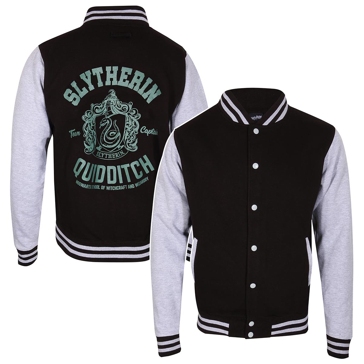 Harry Potter Slytherin Quidditch Varsity Jacket