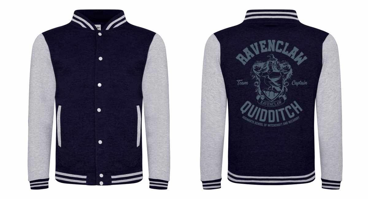 Harry Potter Ravenclaw Quidditch Varsity Jacket