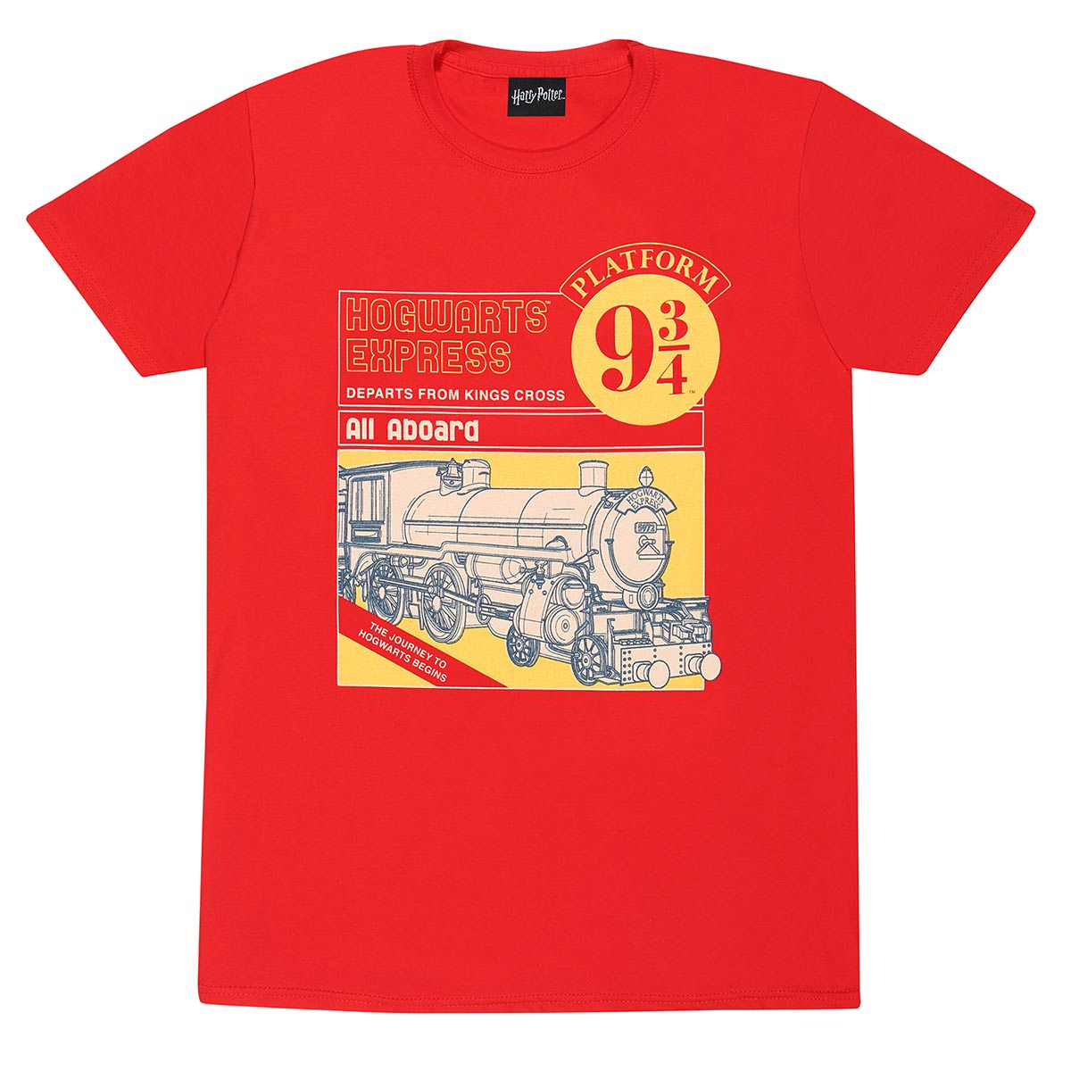 Harry Potter Hogwarts Express Manual Cover T-Shirt