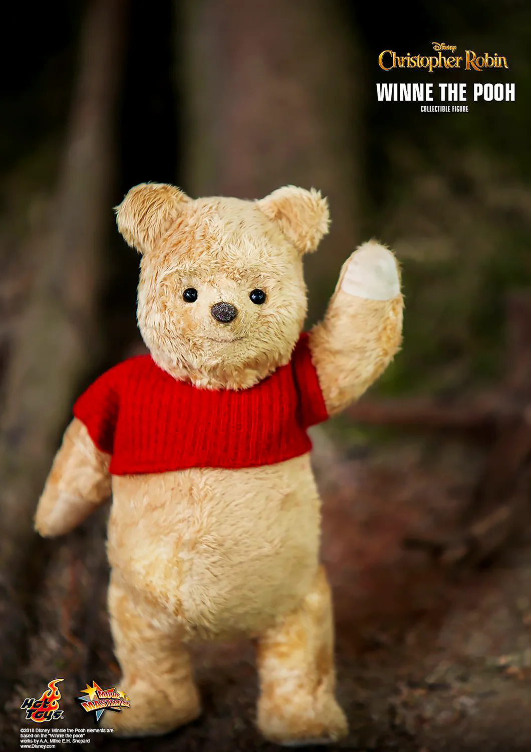 CHRISTOPHER ROBIN WINNIE THE POOH COLLECTIBLE FIGURE