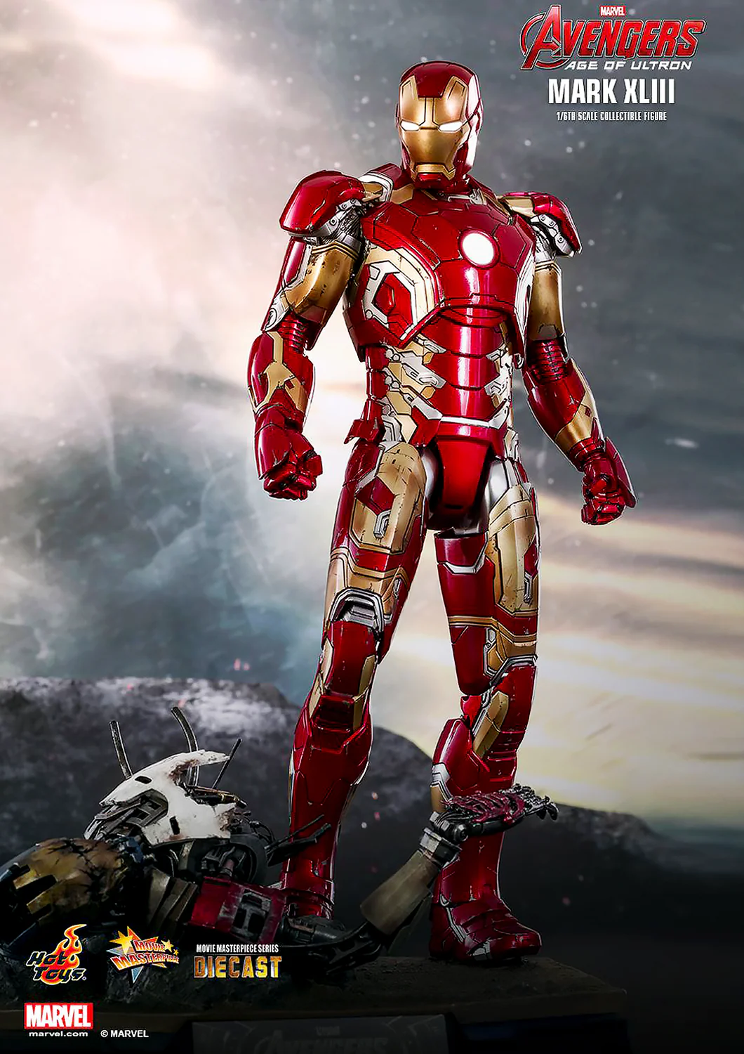 MARVEL AVENGERS AGE OF ULTRON IRON MAN MARK XLIII 1/6 MARK 43