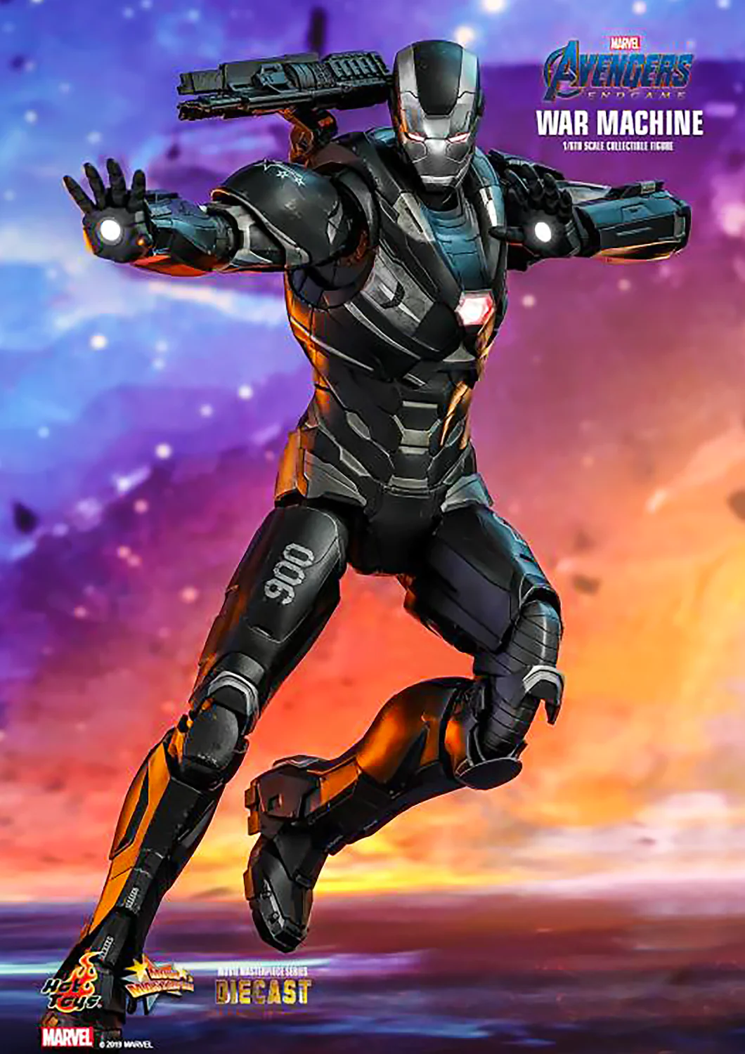 MARVEL AVENGERS ENDGAME WAR MACHINE COLLECTIBLE FIGURE 1/6TH SCALE