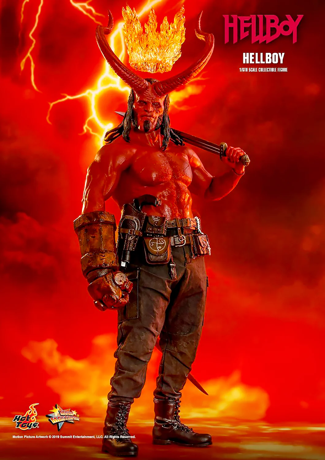 MARVEL HELLBOY 1/6 SCALE COLLECTIBLE FIGURE