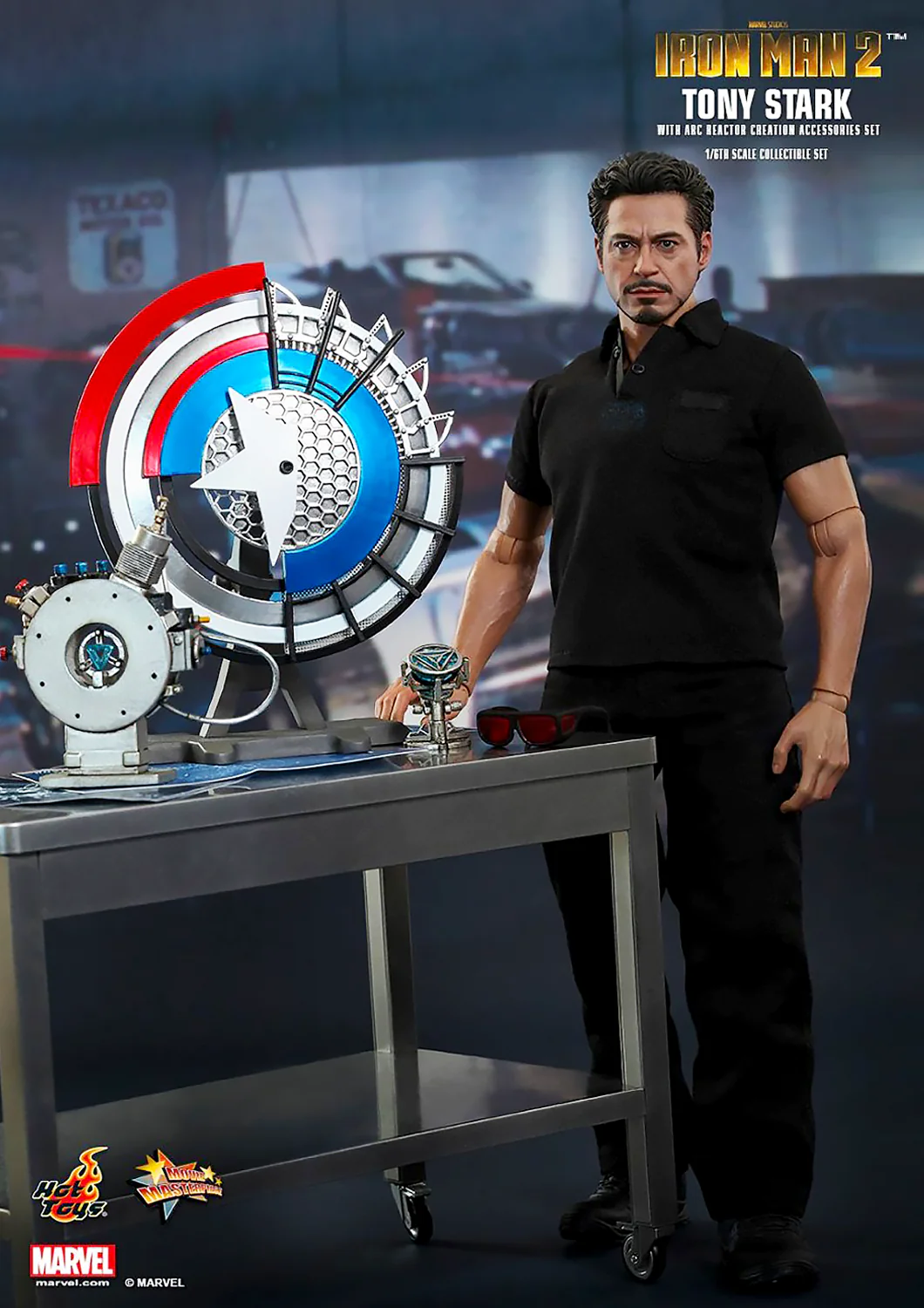 MARVEL IRON MAN 2 TONY STARK WITH ARC REACTOR