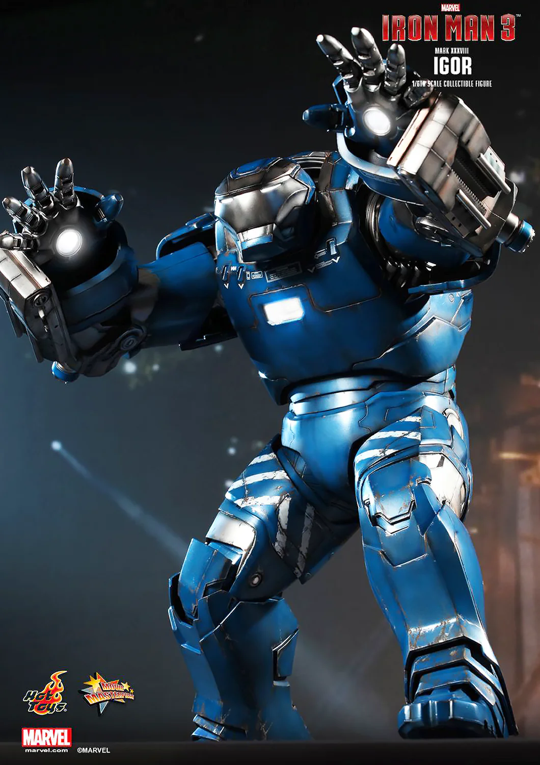 MARVEL IRON MAN 3 1/6 IRON MAN IGOR MARK XXXVIII-MARK 38