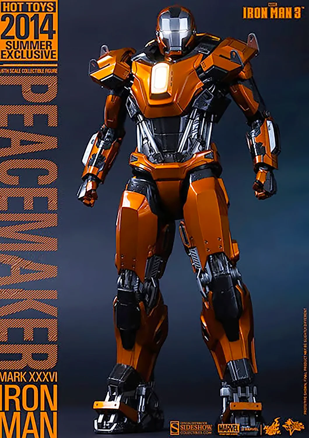MARVEL IRON MAN 3 IRON MAN MARK XXXVI PEACEMAKER EXCLUSIVE EDITION