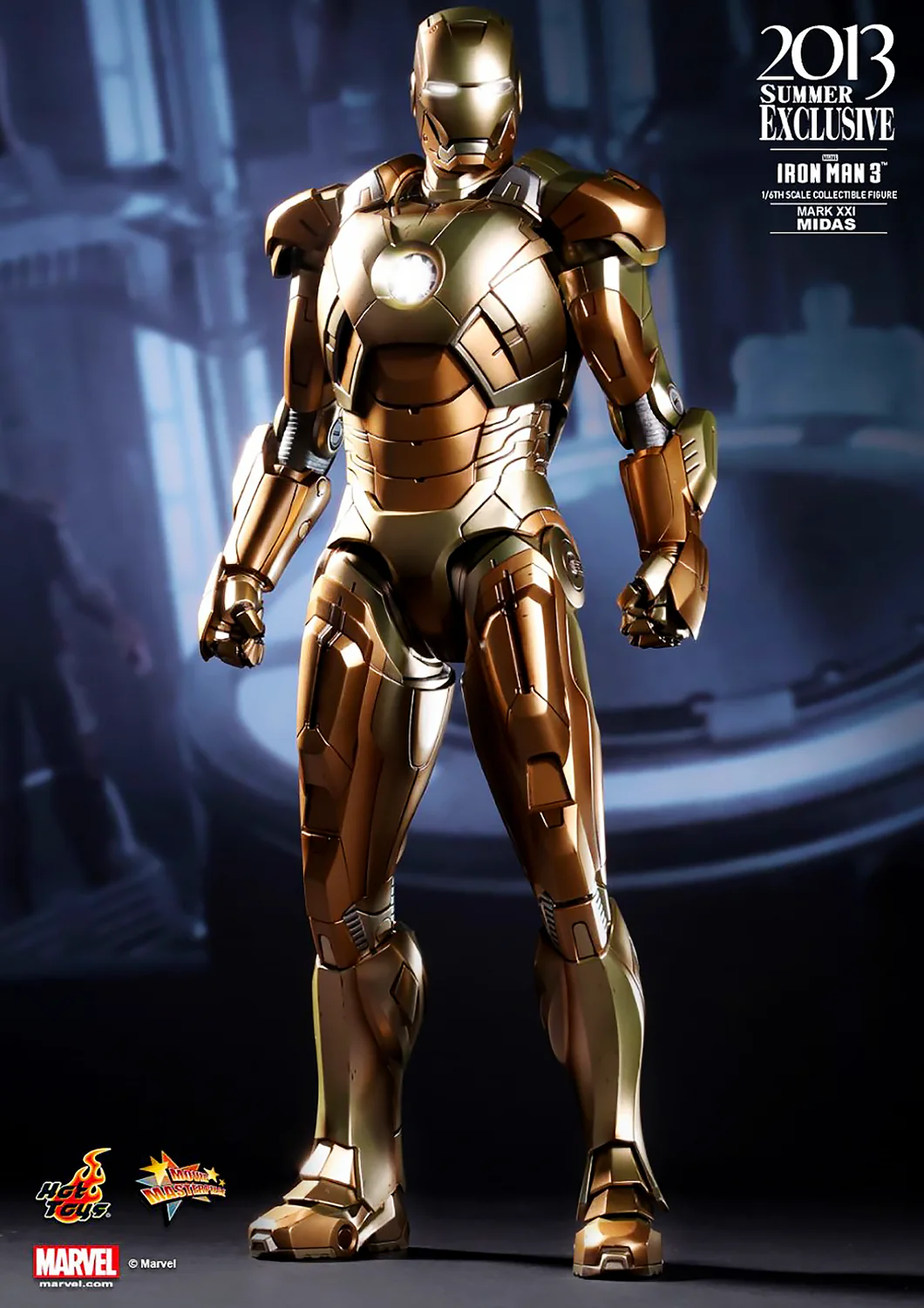 MARVEL IRON MAN 3 1/6 MIDAS COLLECTIBLE FIGURE