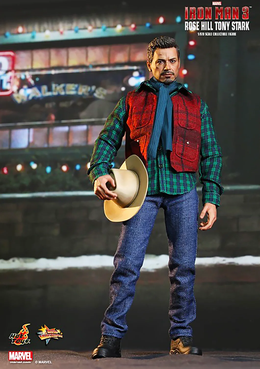 MARVEL IRON MAN 3 ROSE HILL TONY STARK 1/6 SCALE