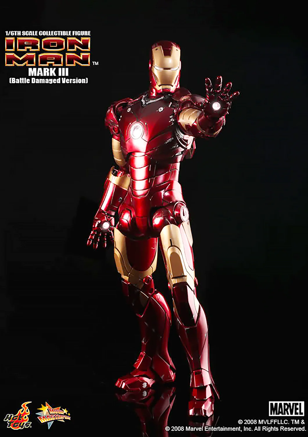 MARVEL IRON MAN IRON MAN MARK III BATTLE DAMAGED VERSION