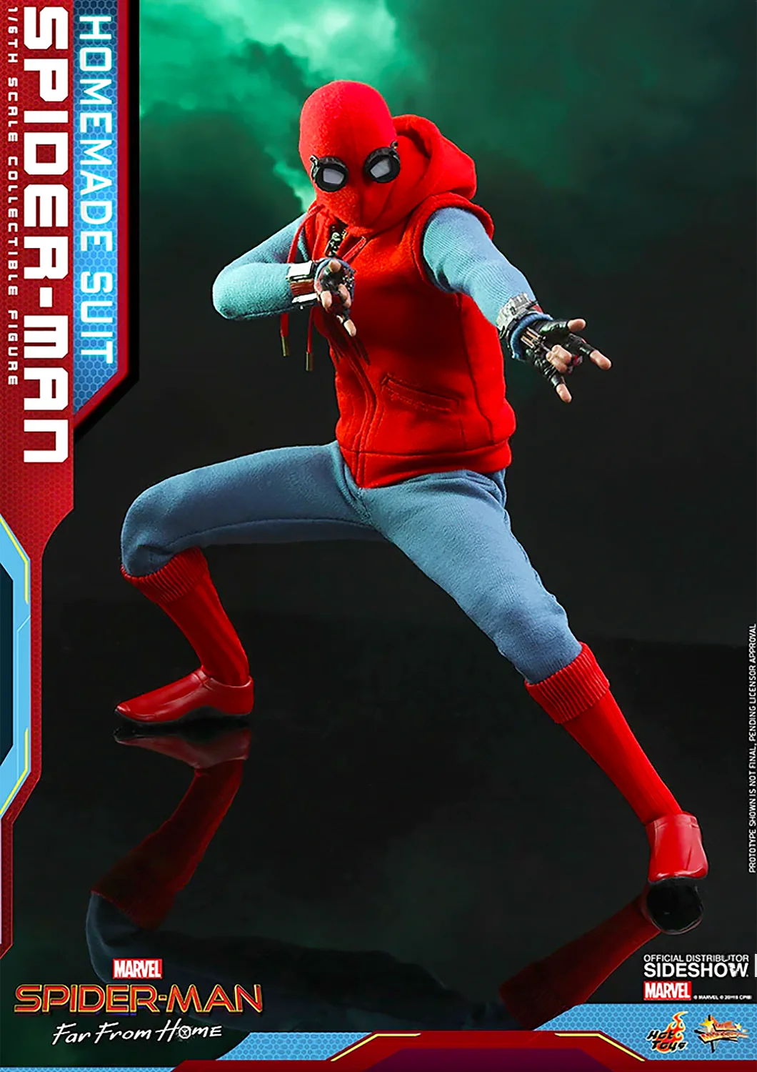 MARVEL SPIDER-MAN FAR FROM HOME HOMEMADE SUIT VERSION COLLECTIBLE FIGURE 1/6TH SCALE
