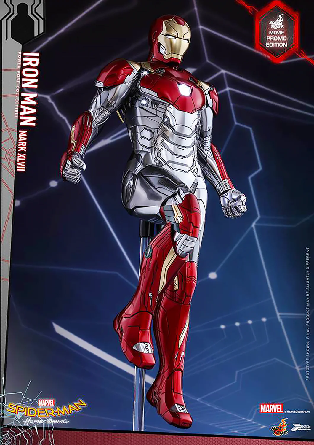 MARVEL SPIDERMAN HOMECOMING 1/6 IRONMAN MARK 47 MOVIE PROMO EDITION POWER POSE