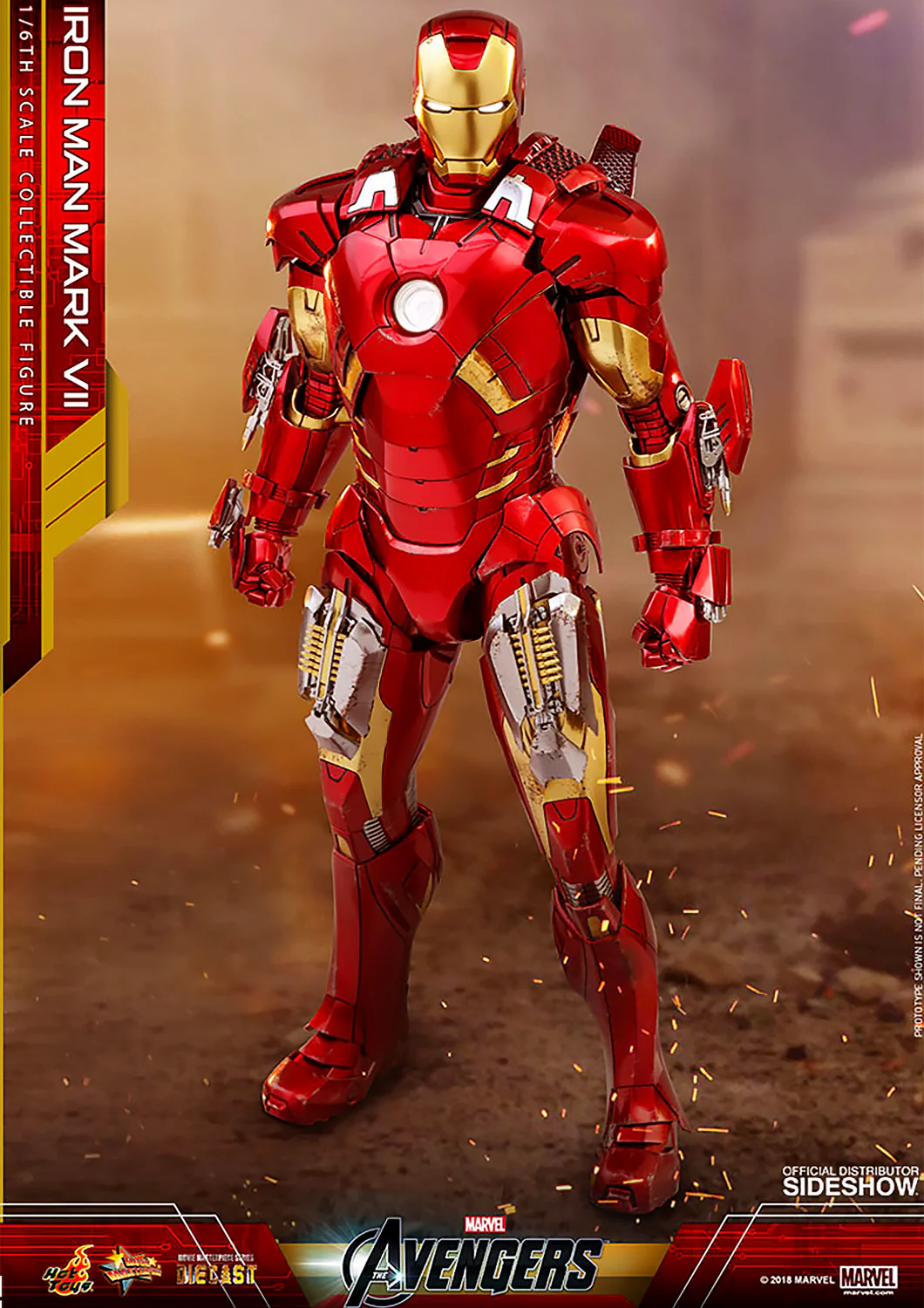 MARVEL THE AVENGERS IRON MAN COLLECTIBLE FIGURE MARK VII 1/6 MARK 7 SPECIAL EDITION