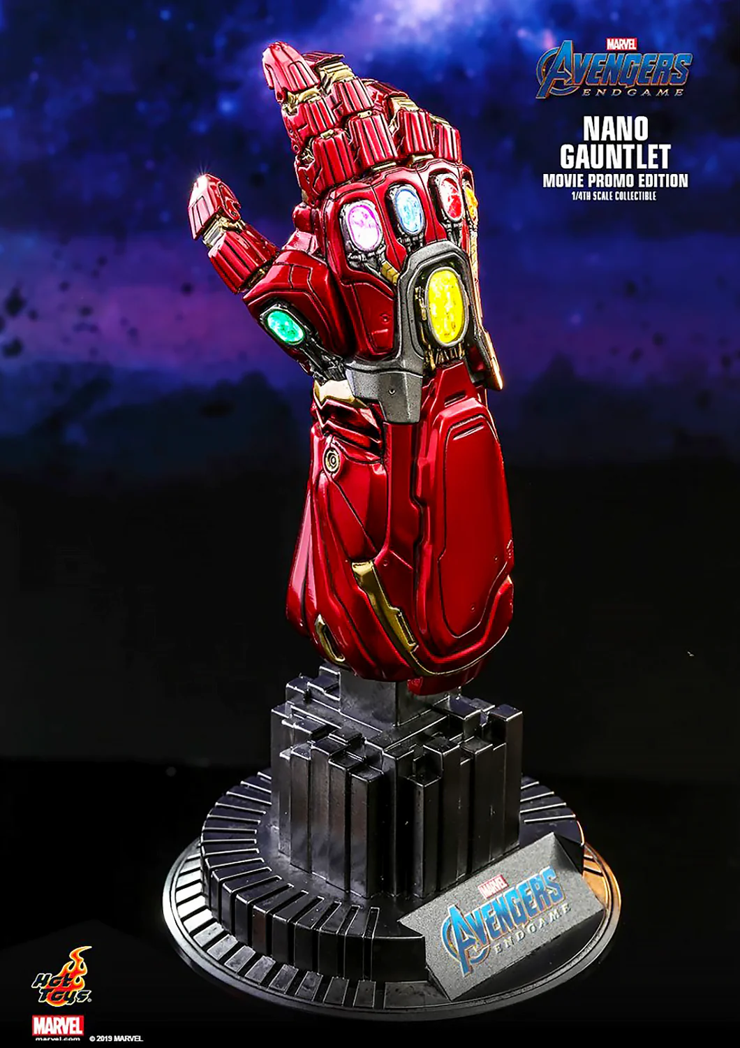 MARVEL AVENGERS ENDGAME NANO GAUNTLET MOVIE PROMO EDITION 1/4 COLLECTIBLE