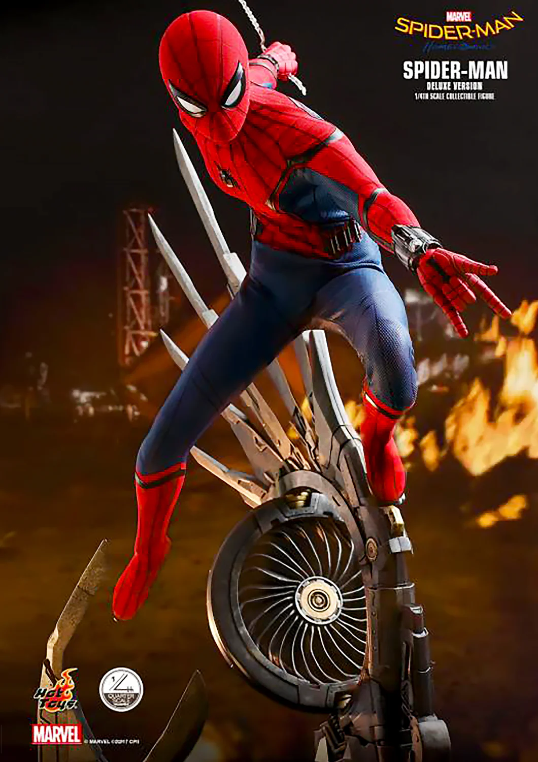 SPIDERMAN HOMECOMING SPIDERMAN 1/4 DELUXE VERSION