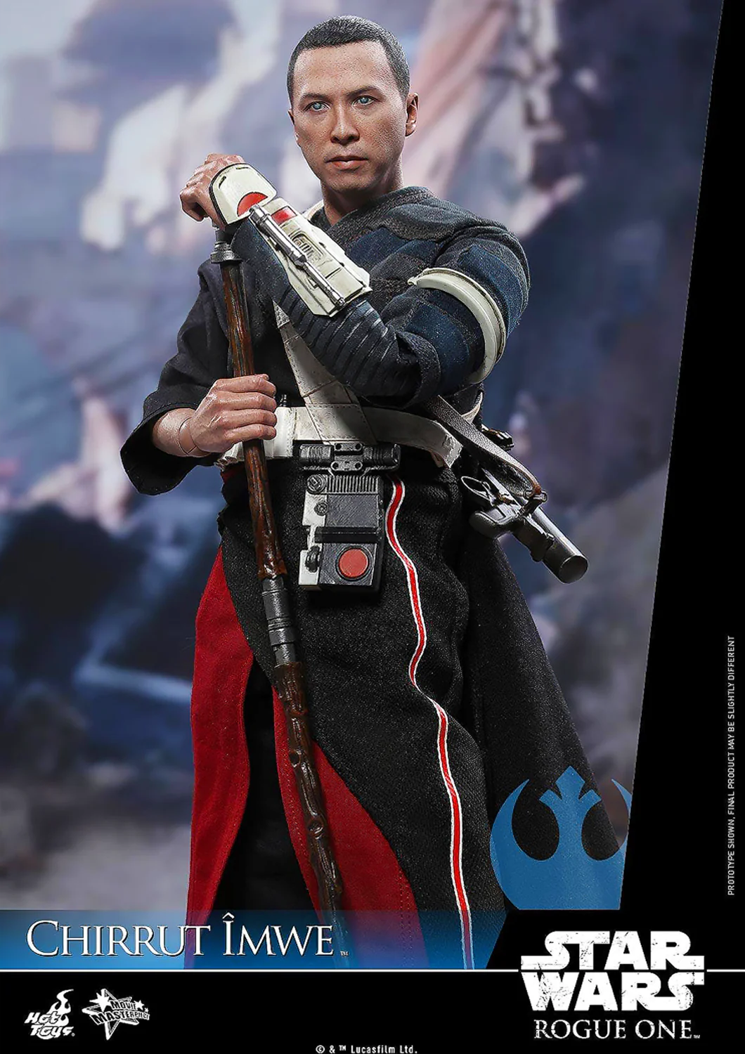 STAR WARS ROGUE ONE CHIRRUT IMWE DELUXE VERSION 1/6 SCALE