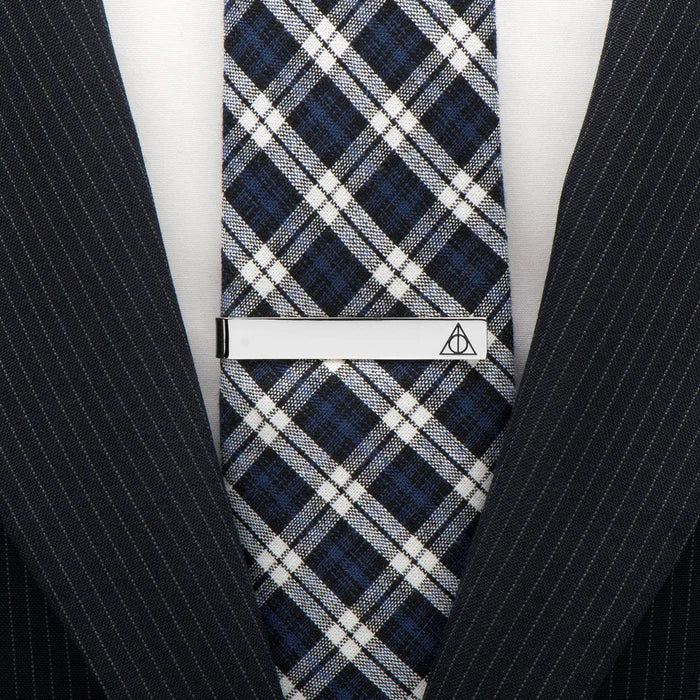 Deathly Hallows Always Hidden Message Tie Bar