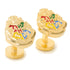 Hogwarts Crest Cufflinks