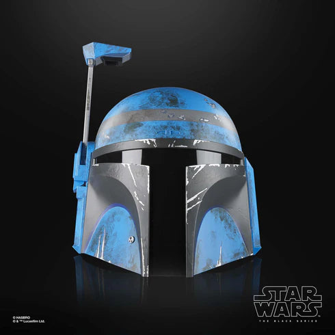 Star Wars The Mandalorian Black Series Axe Woves Electronic Helmet 1/1 Prop Replica