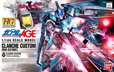 Gundam Hg Age-31 Clanche Custom Rge-G2100C 1/144 Scale Kit